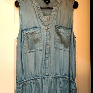 Mission cotton jean color romper